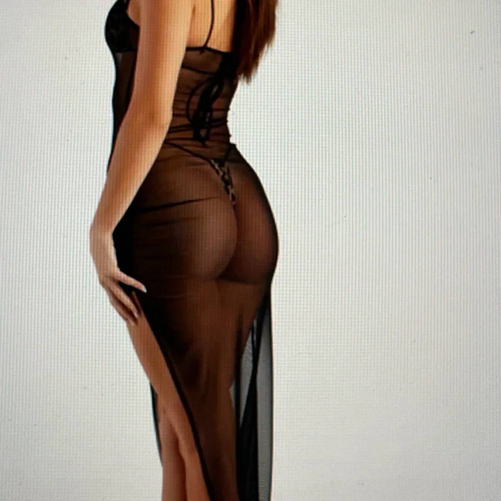 Poolside Mesh Coverup-NWT - Picture 2 of 5